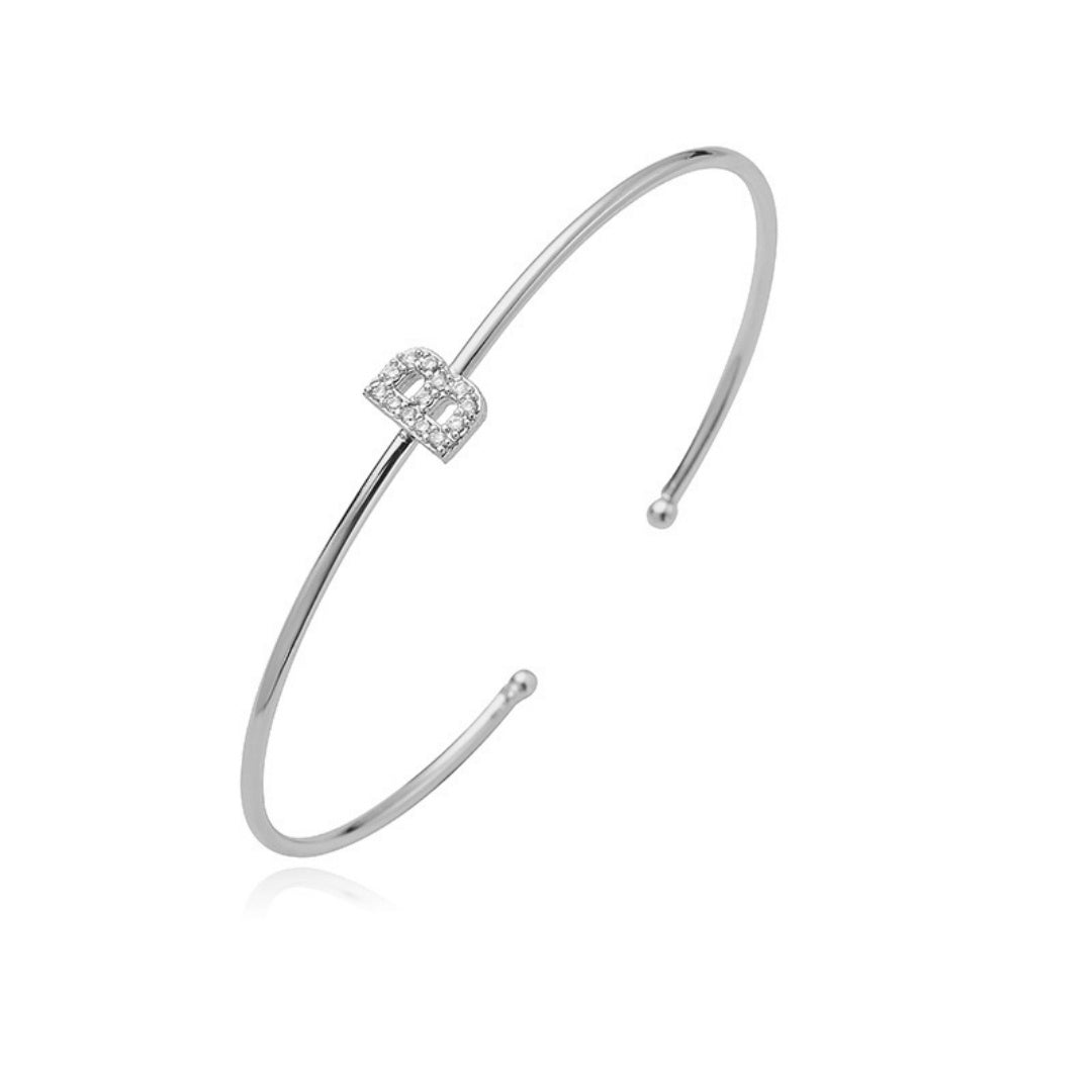 Letter Zirkonia Armband