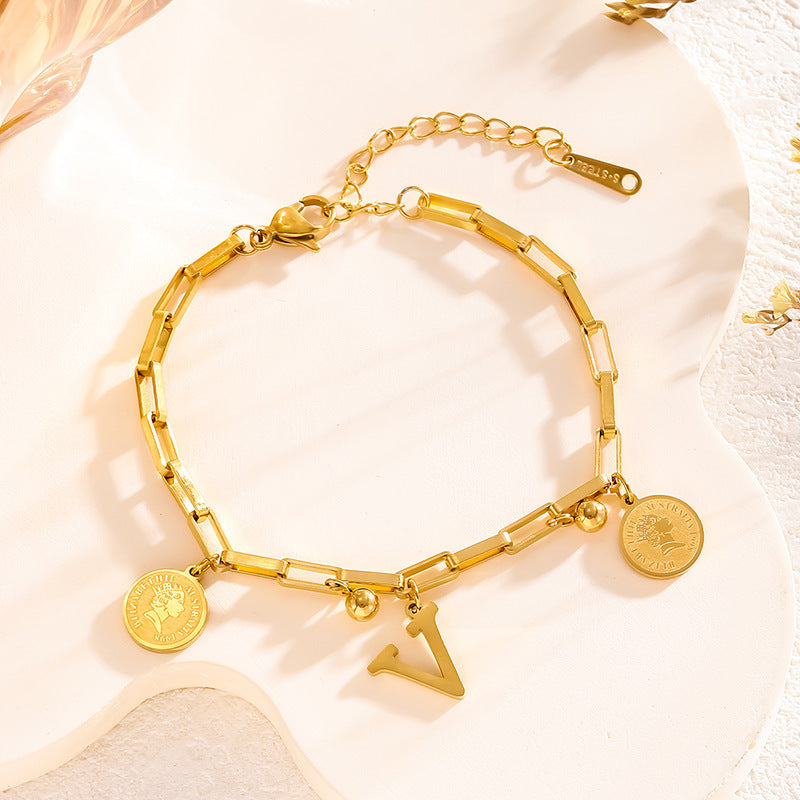 Letter Armband