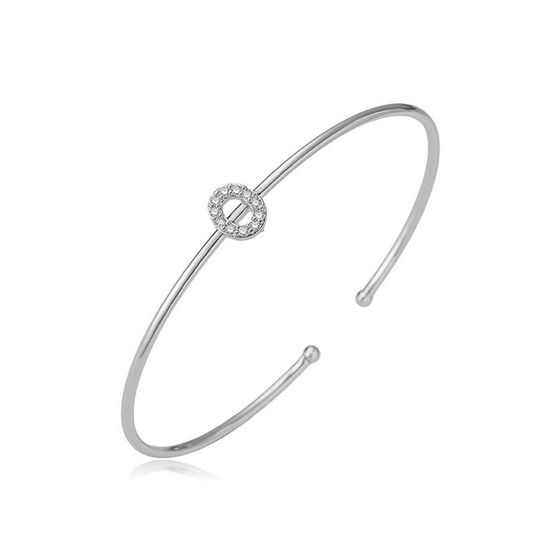 Letter Zirkonia Armband