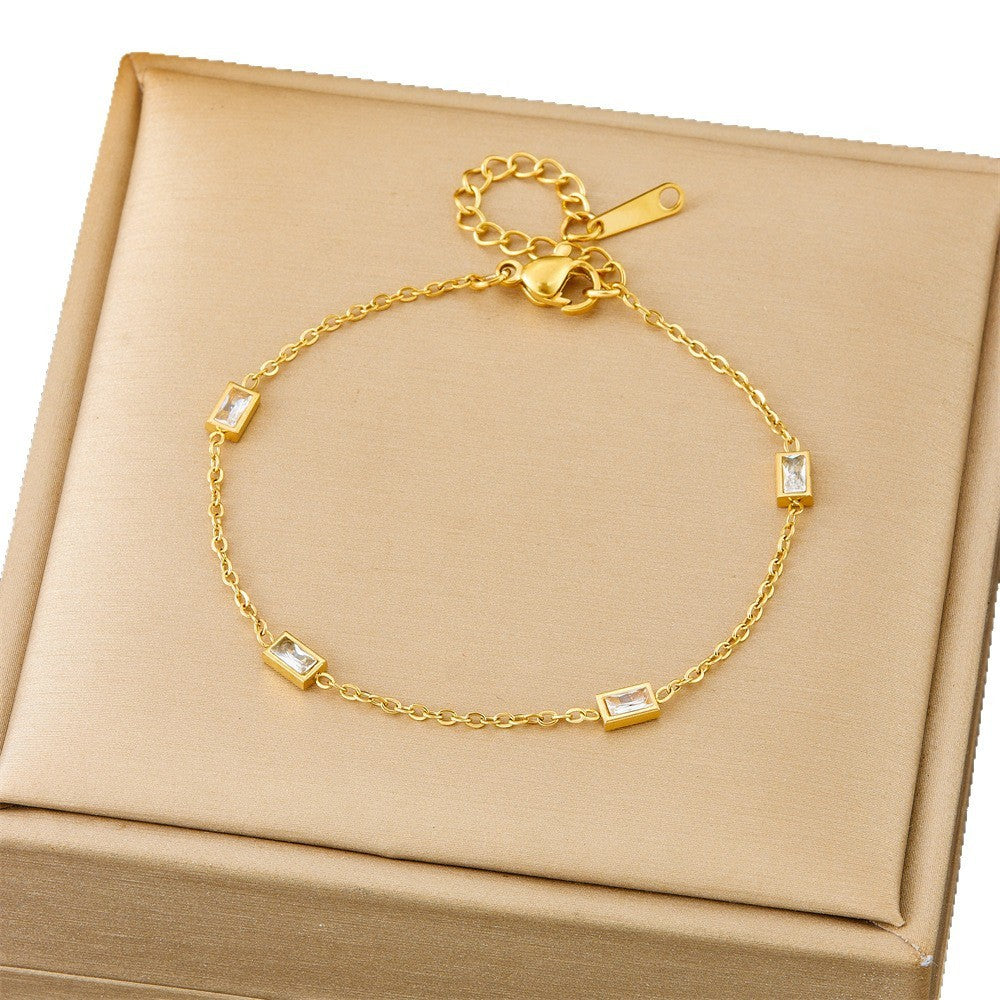 Trendy Gouden Armband