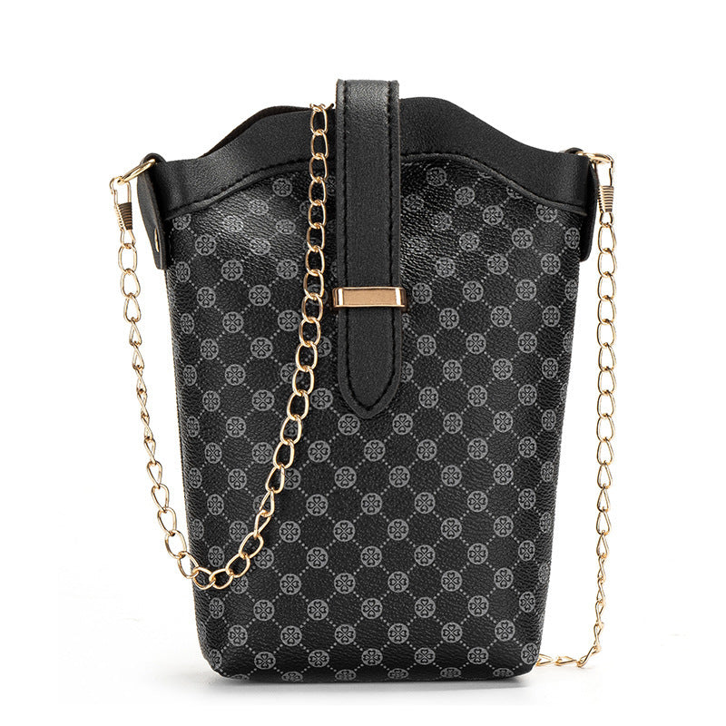 Modieuze Mini Bucket Crossbody