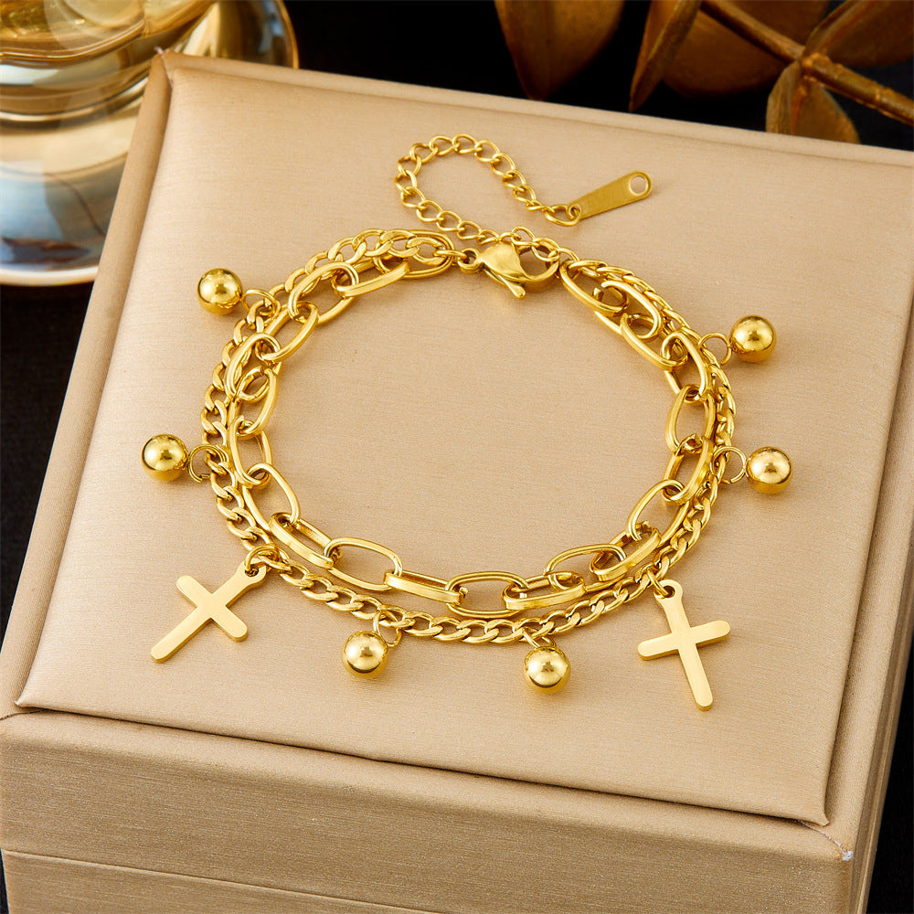 Trendy Gouden Armband