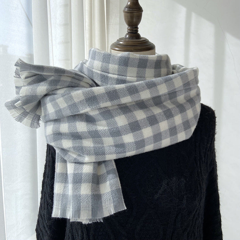 Britse Stijl Kasjmierlook Sjaal