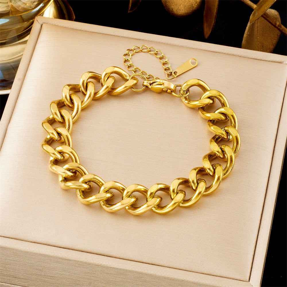 Trendy Gouden Armband