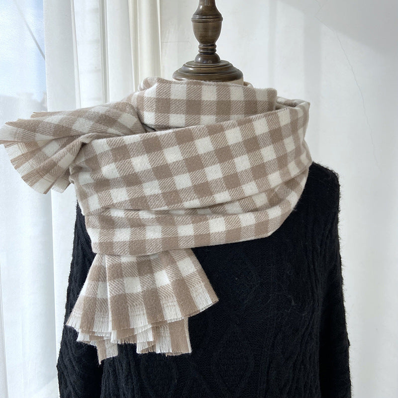 Britse Stijl Kasjmierlook Sjaal