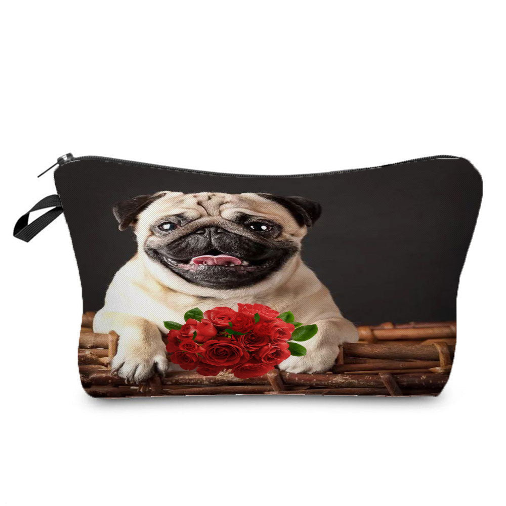 Make-up Tas Met Hondjes Erop