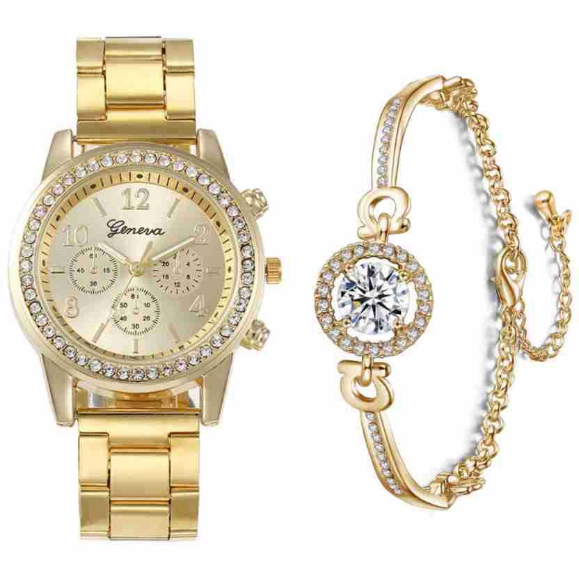 Koppelhorloge met stalen band