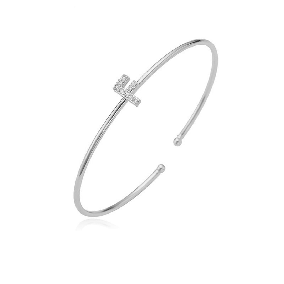 Letter Zirkonia Armband