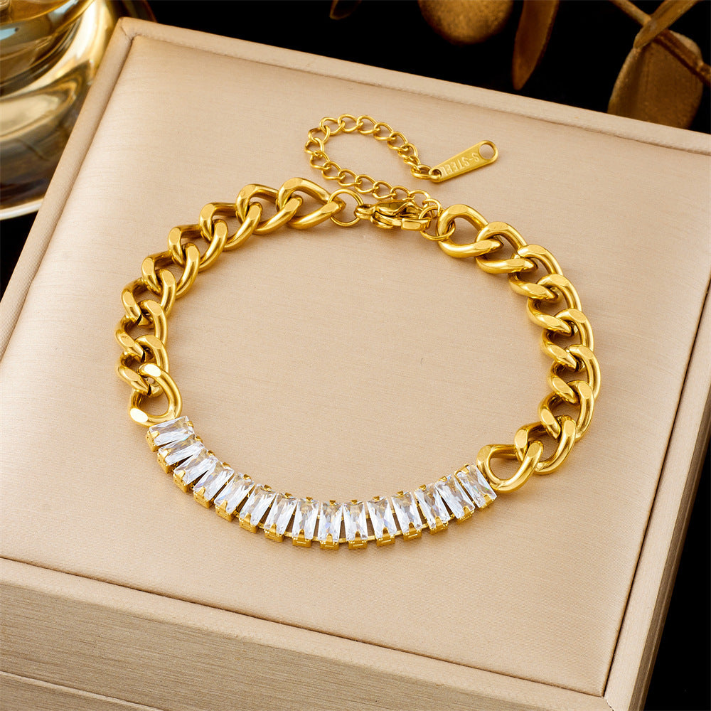 Trendy Gouden Armband