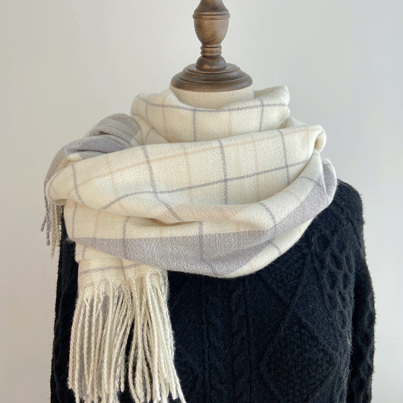 Britse Stijl Kasjmierlook Sjaal