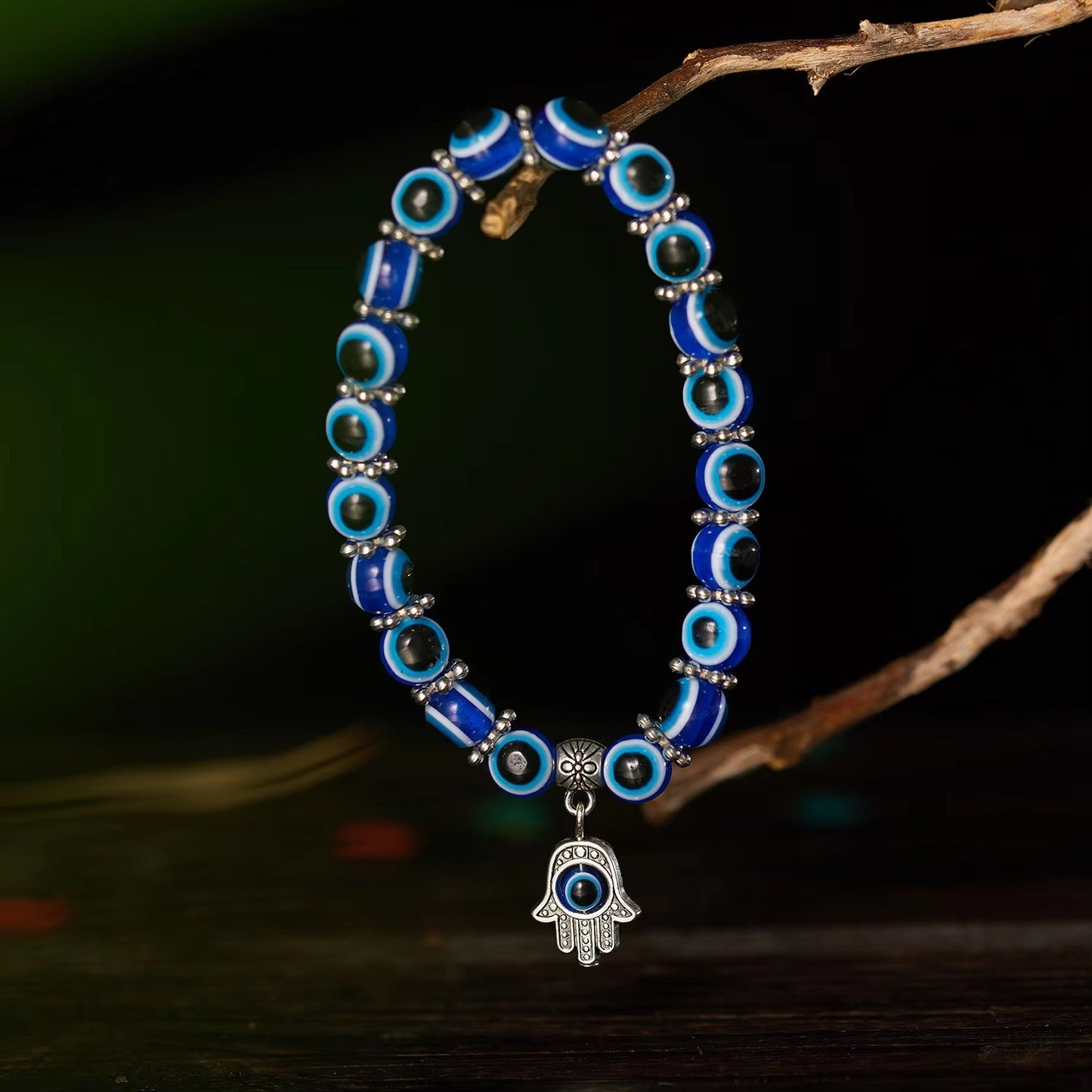 Blauwe Armband