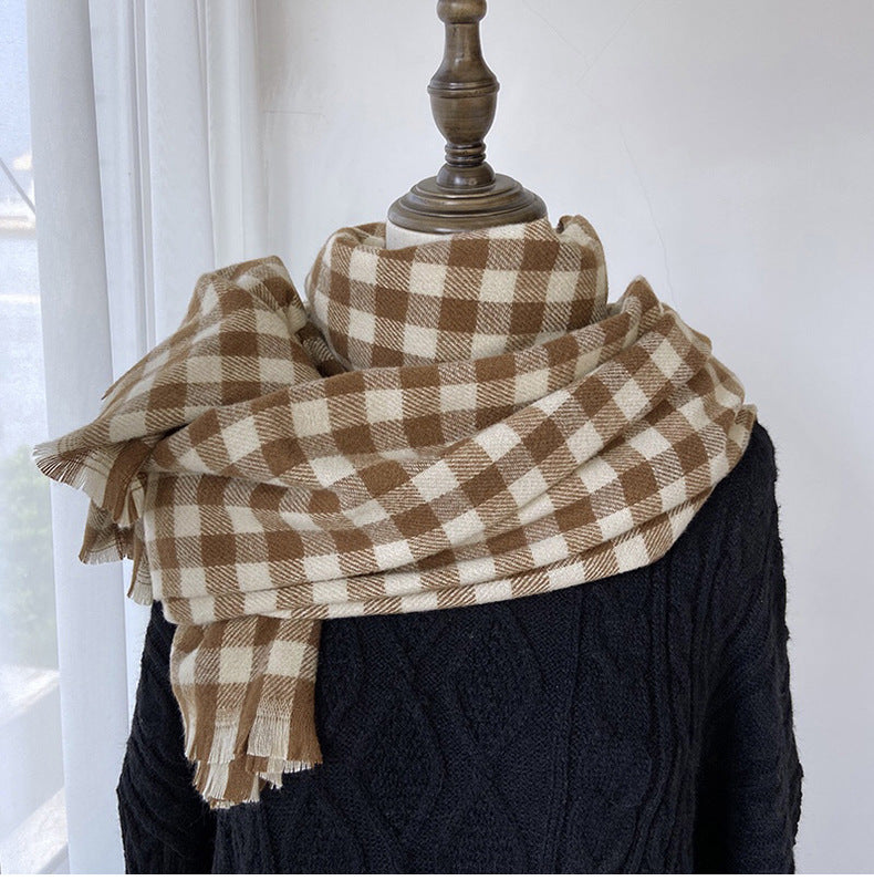 Britse Stijl Kasjmierlook Sjaal