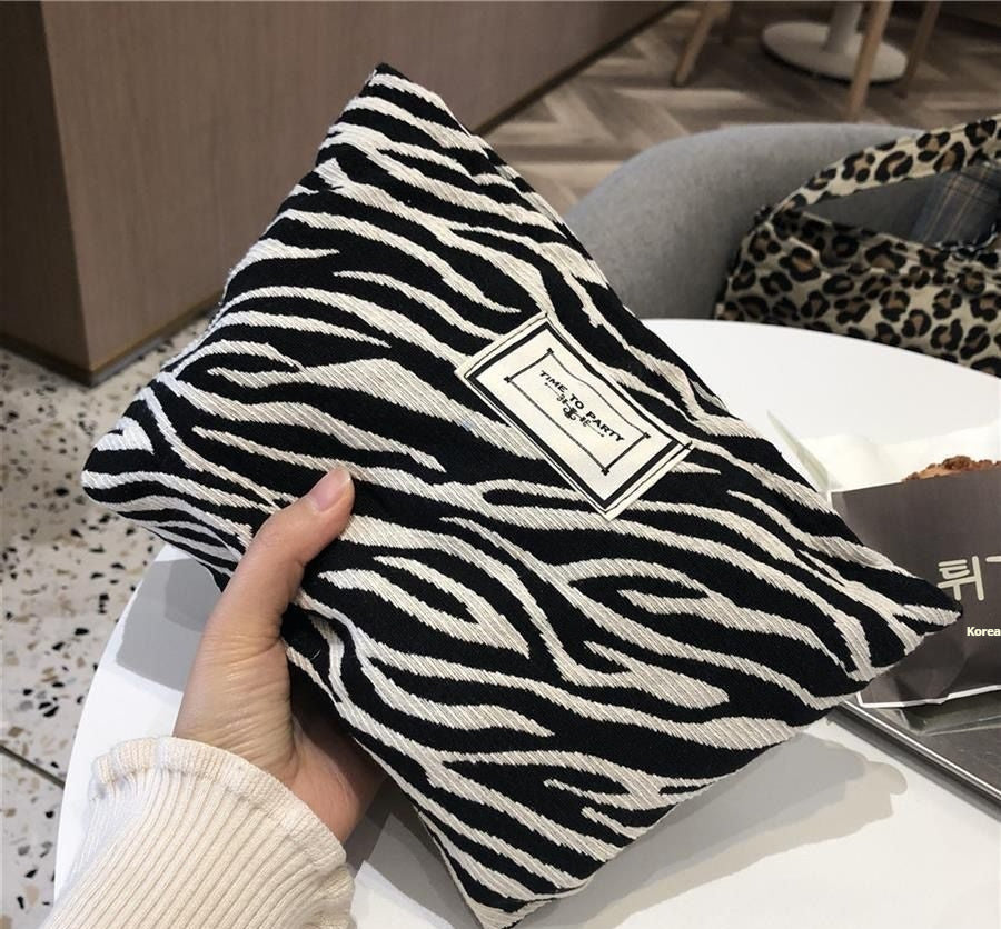 Zebra Make-up Tas