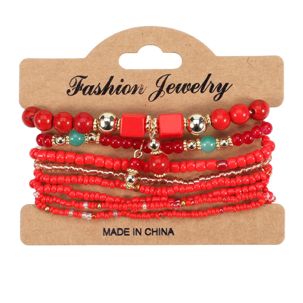 Handgemaakte Kralenarmbanden Set voor Dames