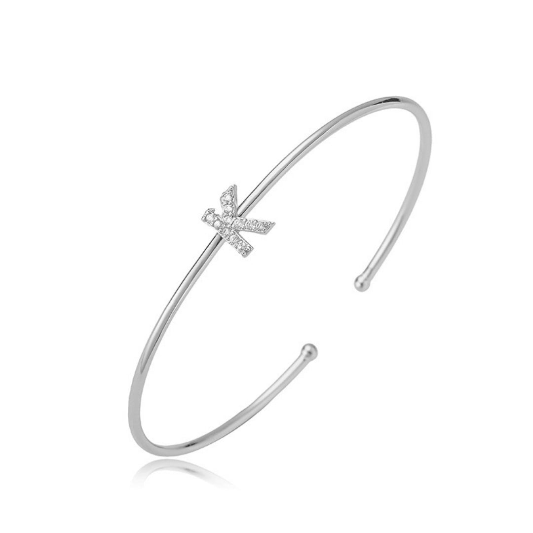 Letter Zirkonia Armband