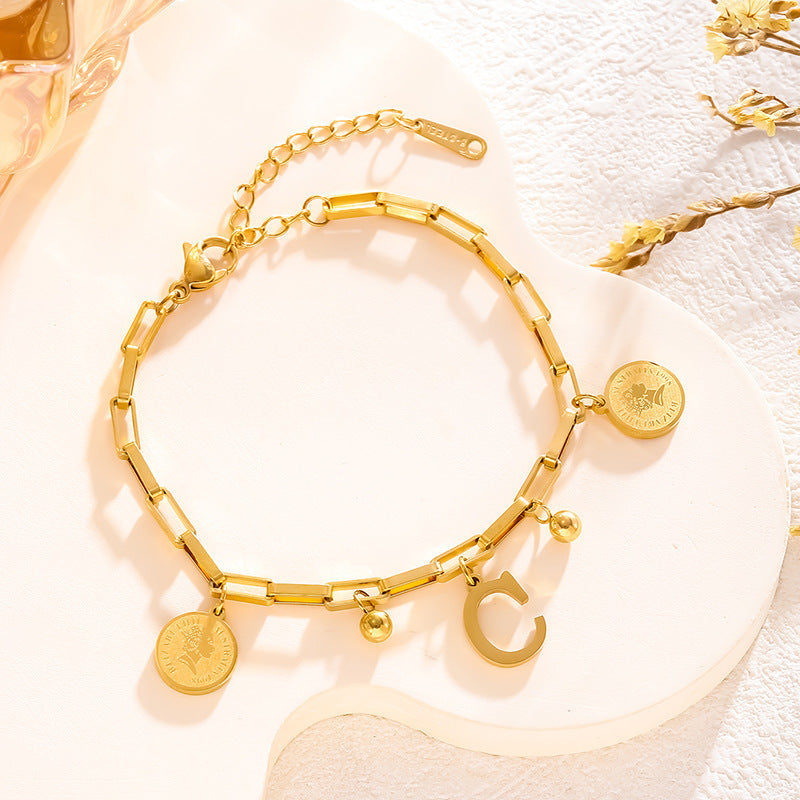 Letter Armband