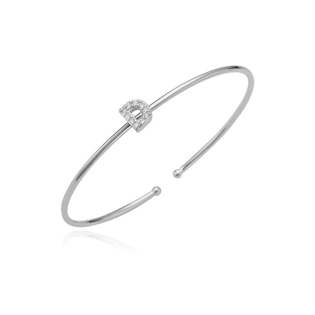 Letter Zirkonia Armband