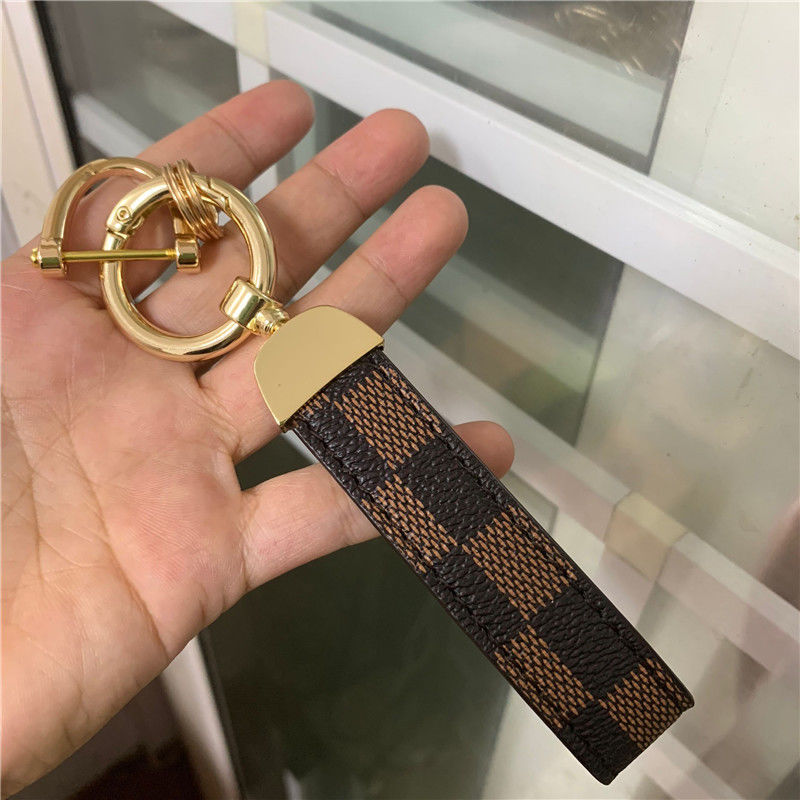 Luxe Echt Leren Sleutelhanger