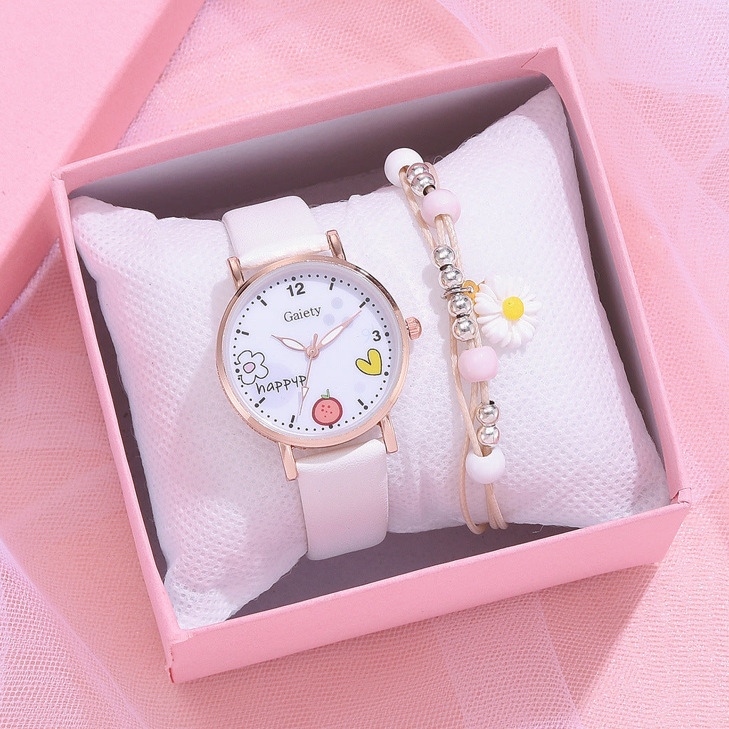 Horloge- en armbandenset