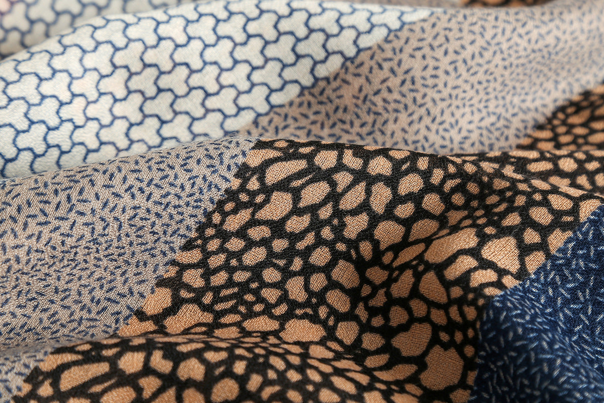 Dames sjaal met luipaardprint