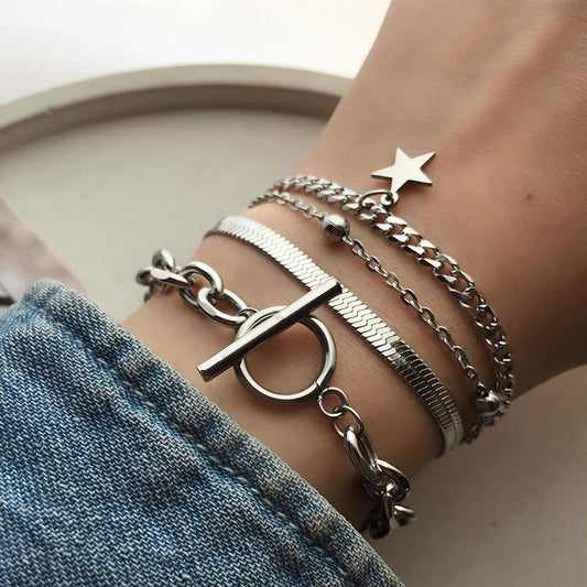 Dames Ster Armband Set