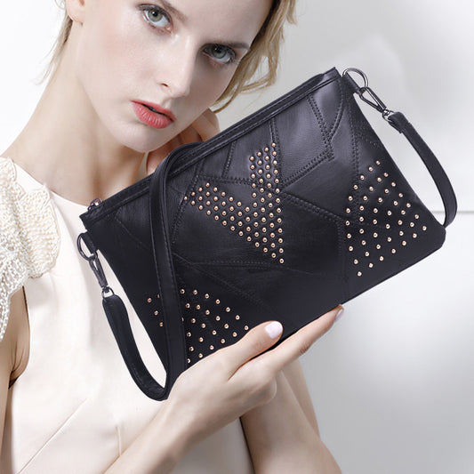 Trendy Schoudertas met Studs