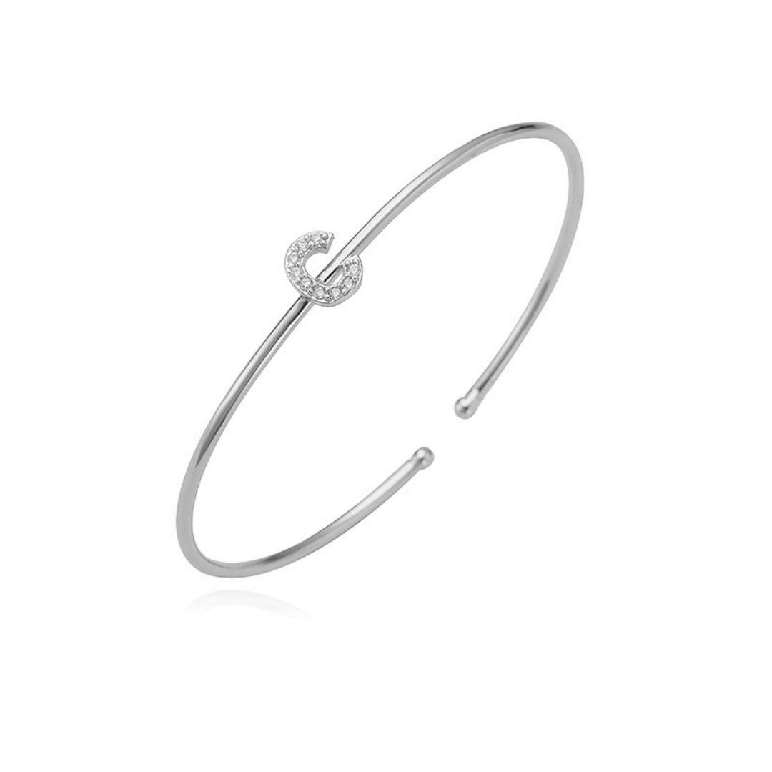 Letter Zirkonia Armband
