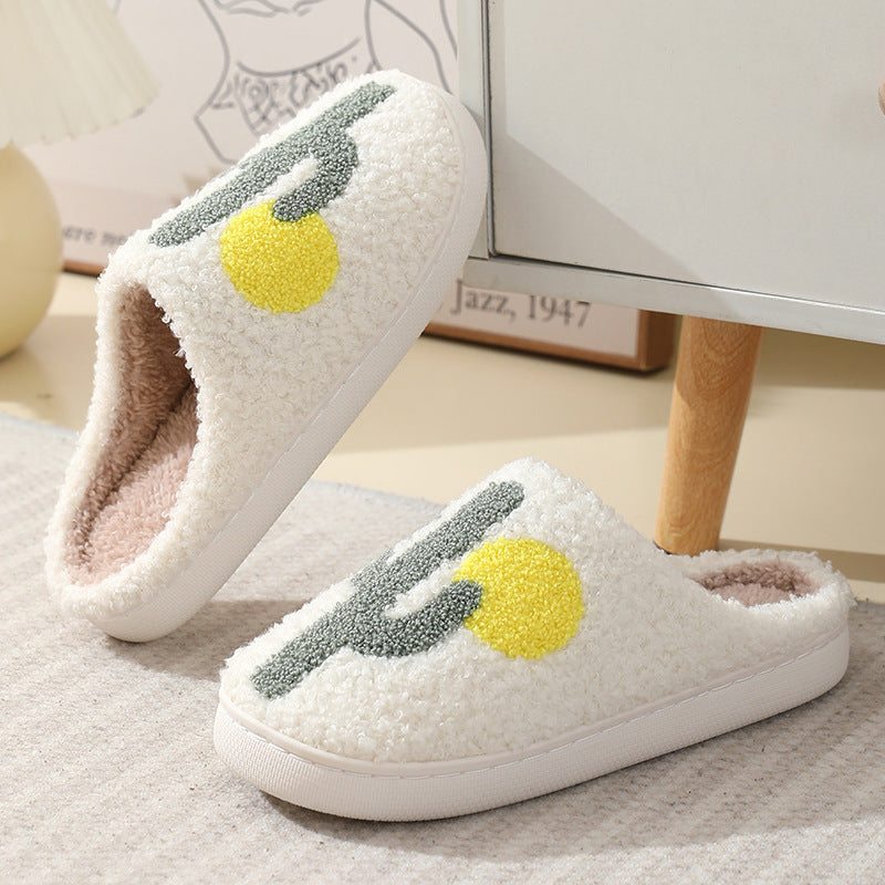 Warme Cactus Pantoffels
