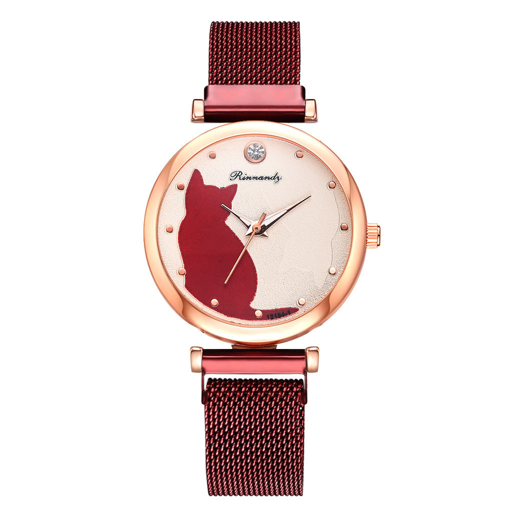Dames horloge- en armbandenset