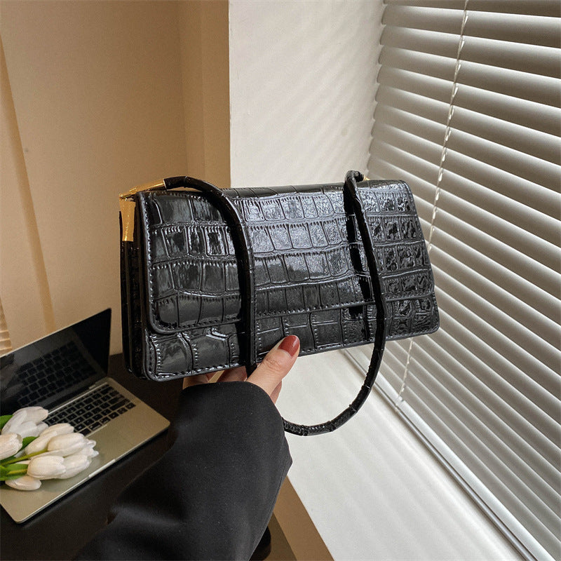 Trendy compacte draagbare schoudertas