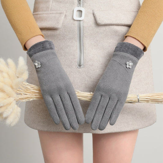 Warme dameshandschoenen
