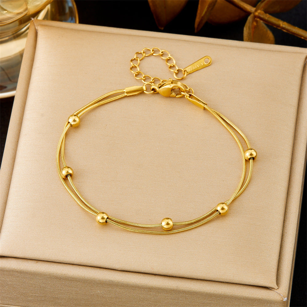 Trendy Gouden Armband