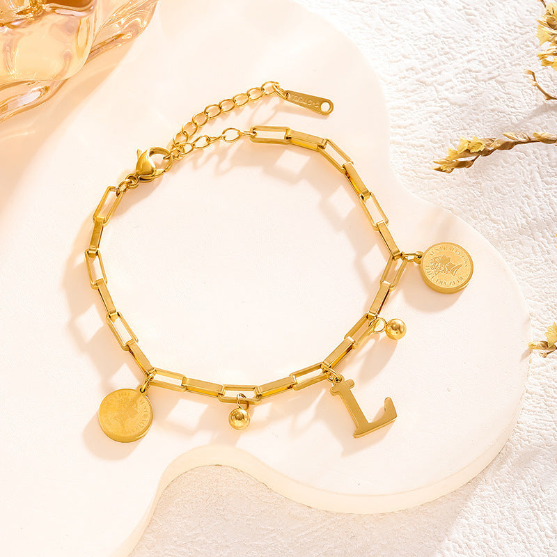 Letter Armband