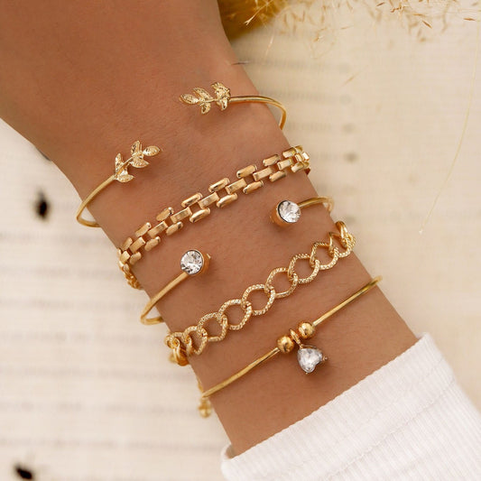 Damesmode Kralenarmbanden 5-delige Set
