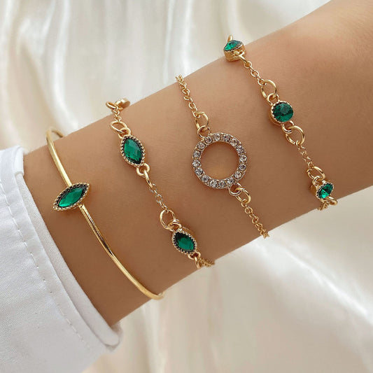 4-delige Dames Armbanden Set