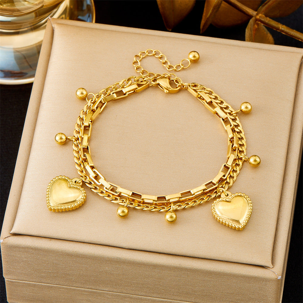 Trendy Gouden Armband