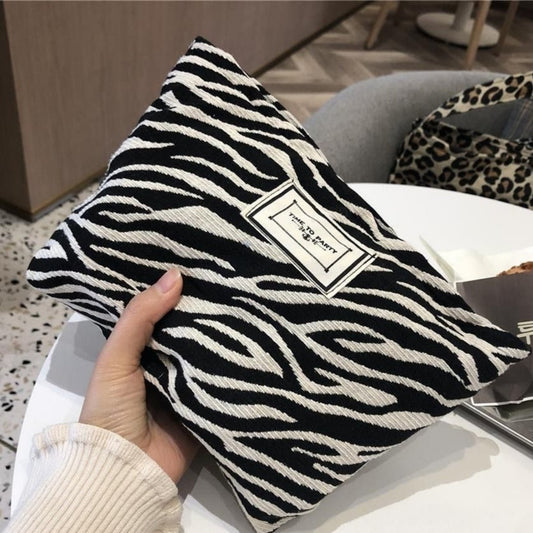 Zebra Make-up Tas