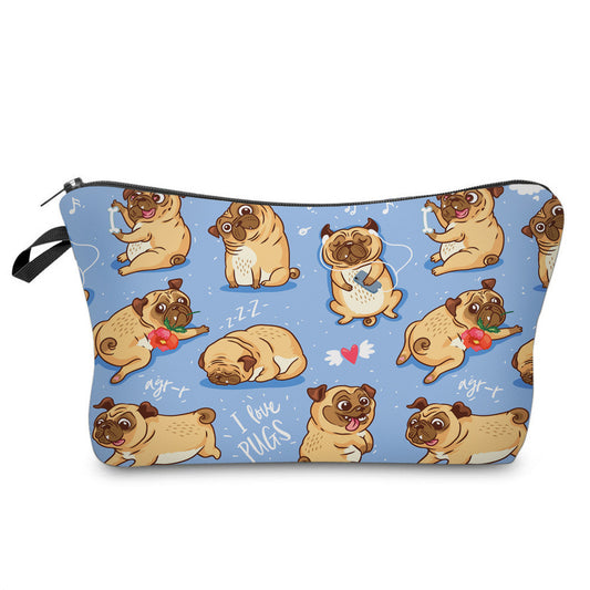Make-up Tas Met Hondjes Erop