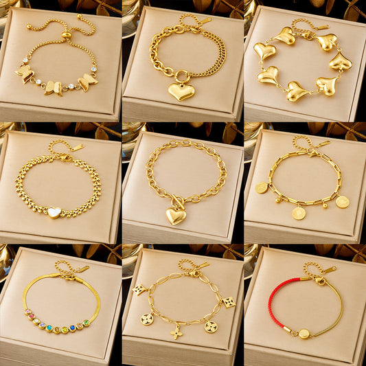 Trendy Gouden Armband