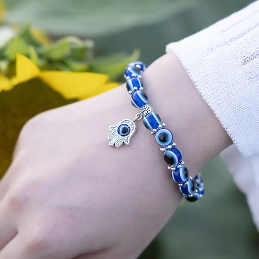 Blauwe Armband