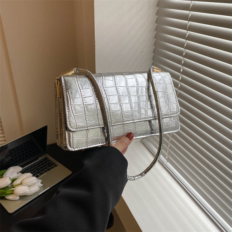 Trendy compacte draagbare schoudertas